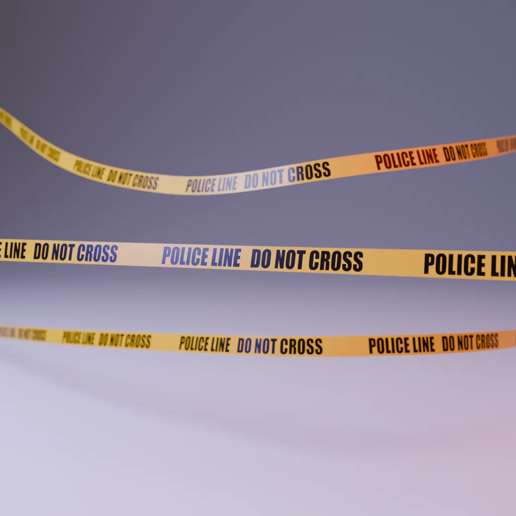 Police Tape Generator — Curve-driven police tape with customizable controls and optional wind animation.